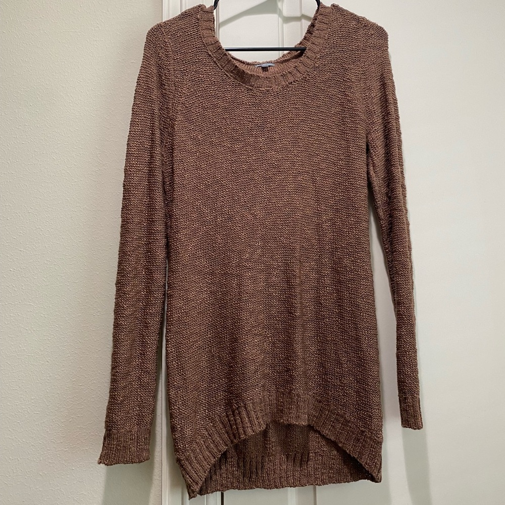 Dark brown sweater